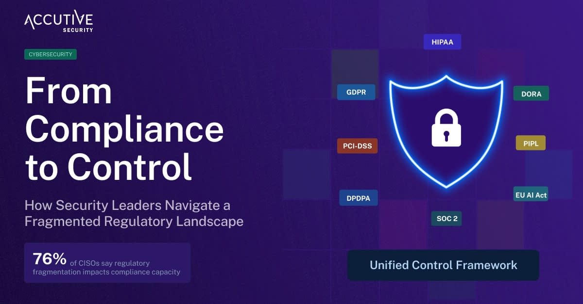From Compliance to Control: How Security Leaders Should Navigate a Fragmented Regulatory Landscape